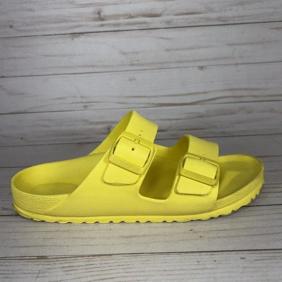 Rubber birkenstock yellow hotsell